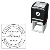 The Future Mrs-Mrs-Family Writhic Logo セルフインキングスタンプ (インサイチュ)