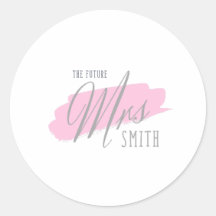 The Future Mrs Smith - 灰色フォント | ピンクの背景