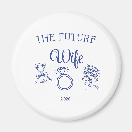 The Future Wife Magnet マグネット (正面)