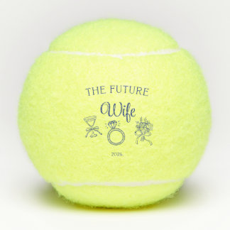 The future wife tennis ball テニスボール