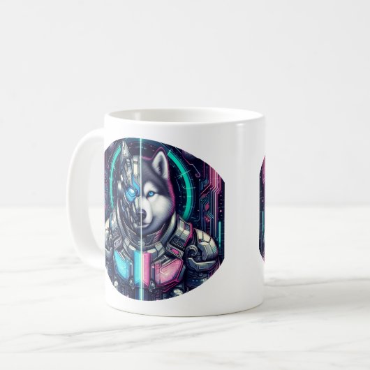 The Future Wolf コーヒーマグカップ (正面左)