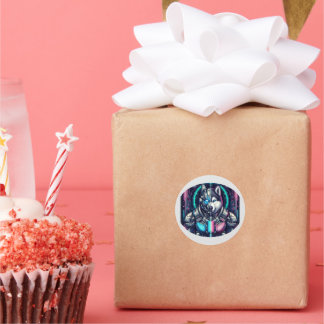 The Future Wolf ラウンドシール