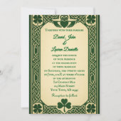 The Gaelic Seal Photo Wedding Invitation 招待状 (正面)