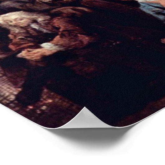 The Gambling Den " By Hogarth William ポスター (角)