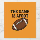 The Game is Afoot ワインラベル (シングルラベル)