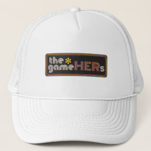 The*gameHERs水平ロゴ キャップ