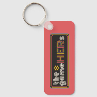 The*gameHERs水平ロゴ キーホルダー