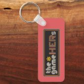 The*gameHERs水平ロゴ キーホルダー (正面)