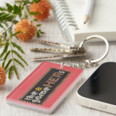 The*gameHERs水平ロゴ キーホルダー (正面右)