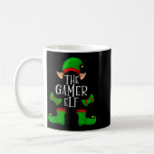 The Gamer Elf Christmas Matching コーヒーマグカップ (左)