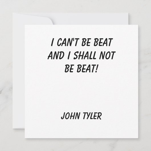 The Gamer Flat Note Card  (裏面)