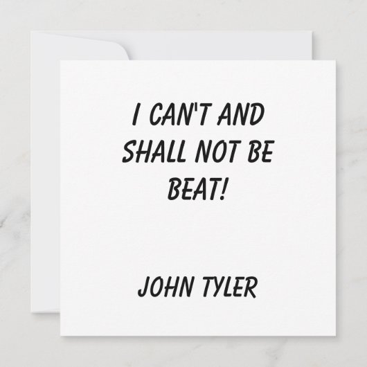 The Gamer Note Card (裏面)