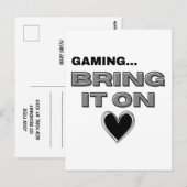 The Gamer Postcard  ポストカード (正面/裏面)