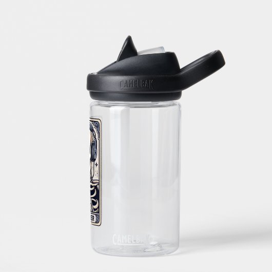 The Gamer Skeleton Tarot Card ウォーターボトル (左面)