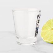 The Gamer Skeleton Tarot Card ショットグラス (左)