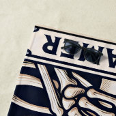 The Gamer Skeleton Tarot Card ビーチタオル (インサイチュ)