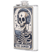 The Gamer Skeleton Tarot Card フラスク (左)