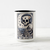 The Gamer Skeleton Tarot Card マグカップ (中央)