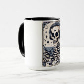 The Gamer Skeleton Tarot Card マグカップ (正面左)