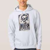 The Gamer Skeleton Tarot Card Shirt パーカ (正面)