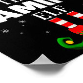 The Gaming Elf Christmas Pjs Matching Pajama  ポスター (角)