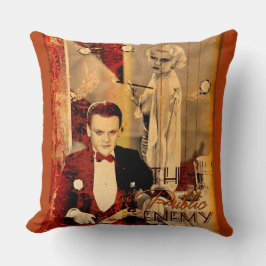 The Gangster's Blonde Girl クッション