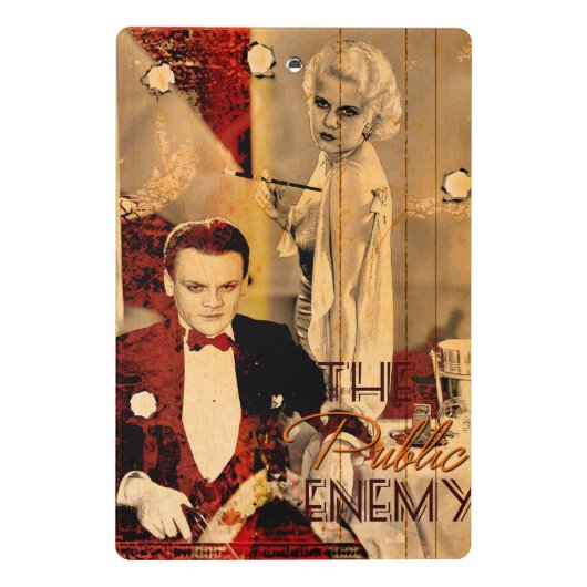 The Gangster's Blonde Girl ミニクリップボード (裏面)