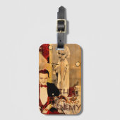 The Gangster's Blonde Girl ラゲッジタグ (正面縦)