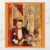 The Gangster's Blonde Girl ワインラベル (シングルラベル)