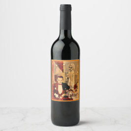 The Gangster's Blonde Girl ワインラベル