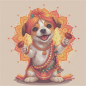 The Garba Guardian シール (正面)