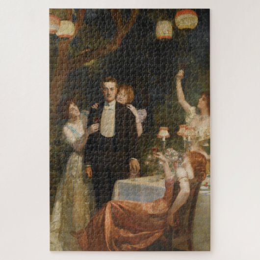 The Garden of Armida (by John Collier) ジグソーパズル (縦)