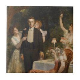 The Garden of Armida (by John Collier) タイル