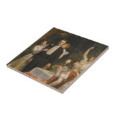 The Garden of Armida (by John Collier) タイル (側面)