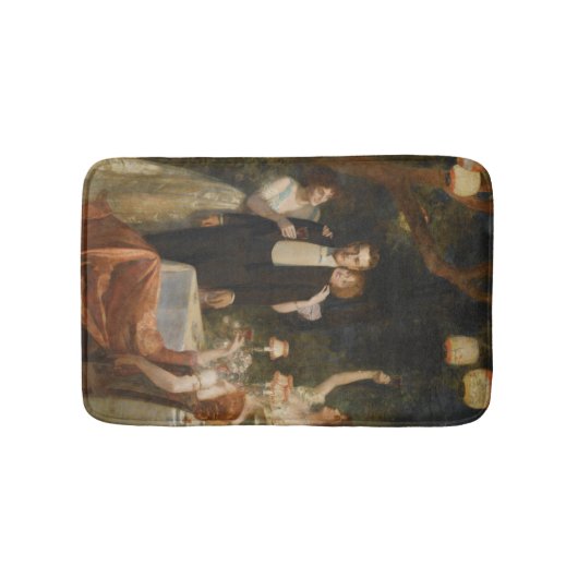 The Garden of Armida (by John Collier) バスマット (正面)