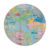 The Garden of Delight clock  カッティングボード (正面)