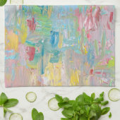 The Garden of Delight clock  キッチンタオル (折り畳み)