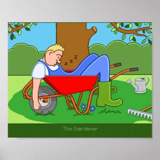 『The Gardener』パネルウォールアート ポスター (正面)