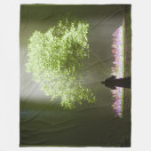 The Gardener フリースブランケット (正面)