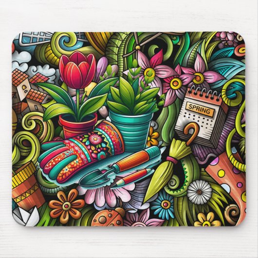 The Gardener  マウスパッド (正面)