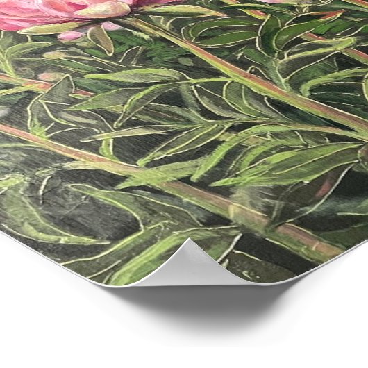 The Gardener Print Poster Paper (Semi-Gloss) ポスター (角)