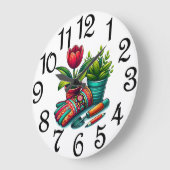 The Gardeners Large Clock ラージ壁時計 (傾斜)