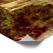 The Gardens of the Villa Medici in Rome ポスター (角)