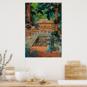 The Gate Yomei at Nikko Shrine by Tsuchiya Koitsu ポスター (キッチン)