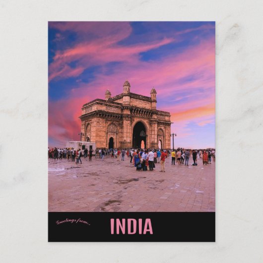 The Gateway of India ポストカード (正面)