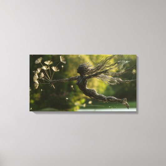 The gatherer キャンバスプリント (正面)