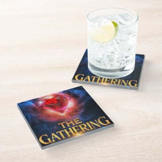 The Gathering: Bloodmoure Chronicles Coaster ガラスコースター (アングル)