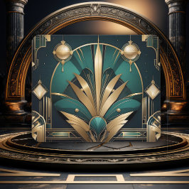 The Gatsby Lines Art Deco マウスパッド