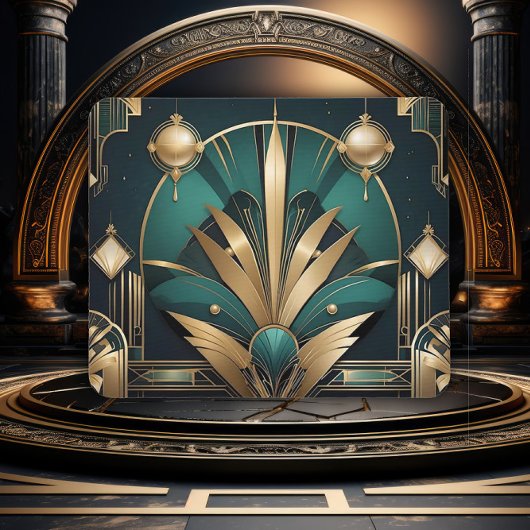 The Gatsby Lines Art Deco マウスパッド