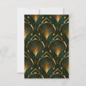 The Gatsby Wedding RSVP Card (正面)